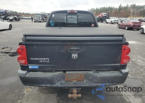 2008 Dodge Dakota Sxt from USA, damaged, VIN 1D7HW38K48S534889